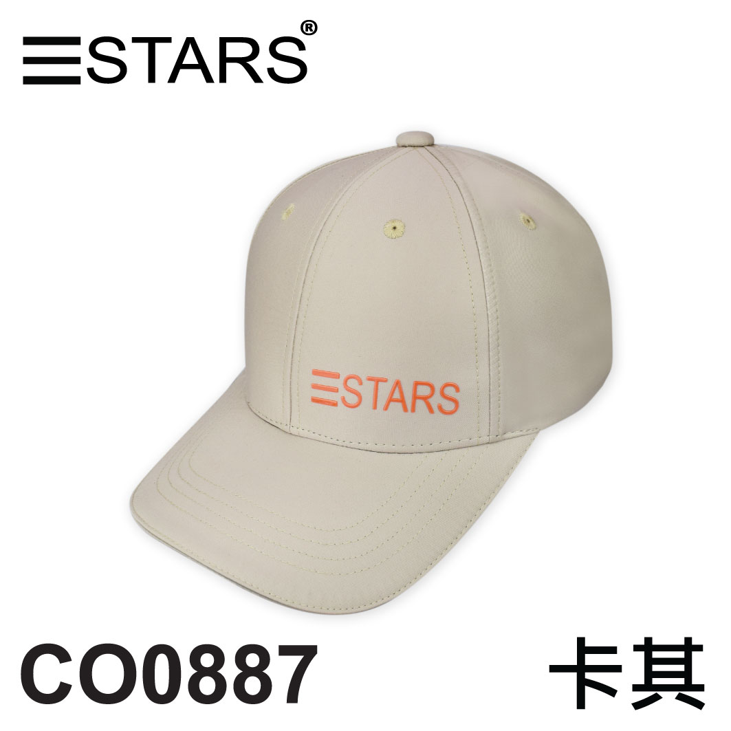 CO0887 素色球帽 三STARS 三星製帽