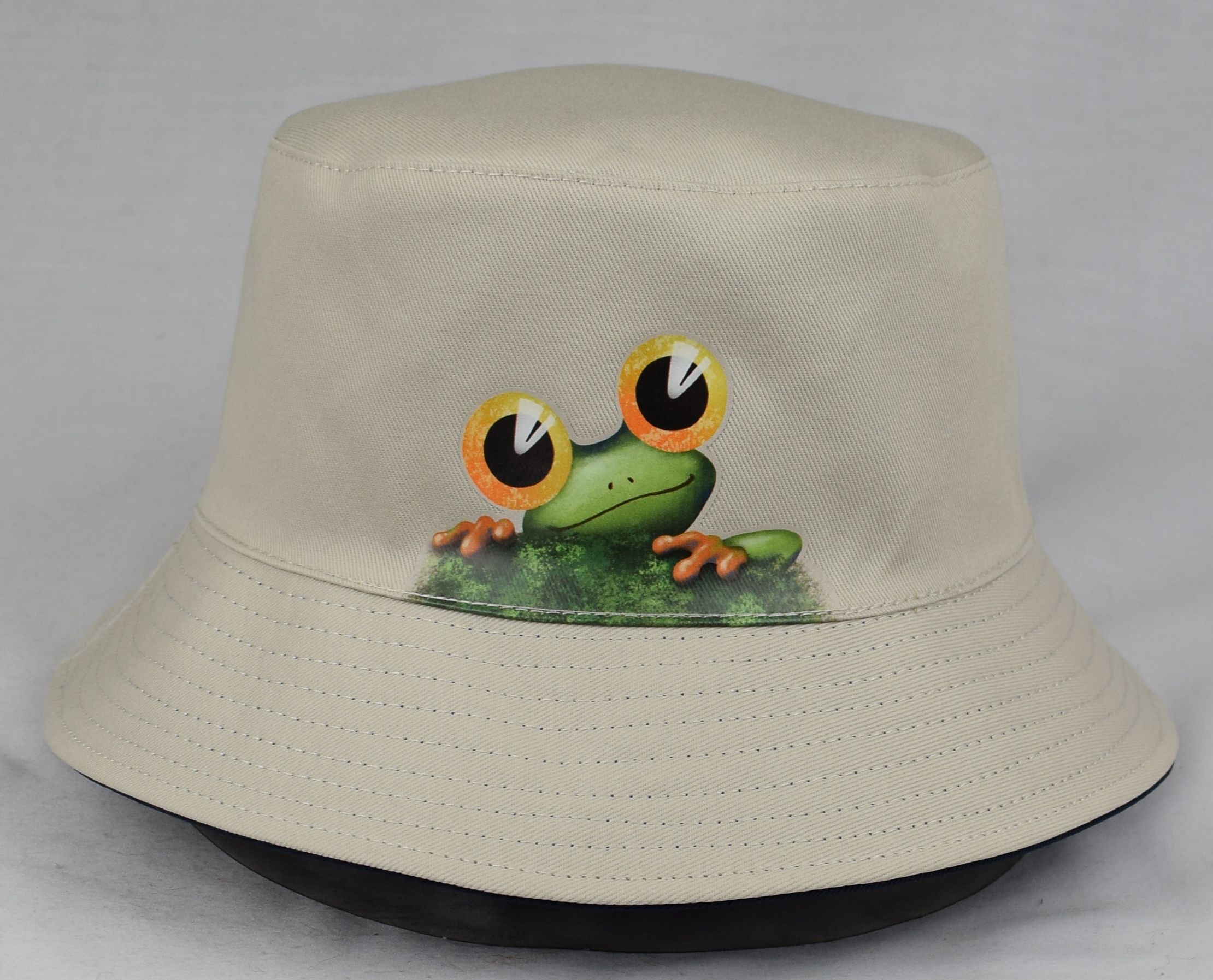 ZZ0001 圓眼青蛙漁夫帽 三星製帽